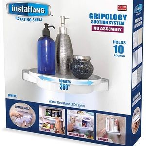 Instahang Rotating Shelf With Led Light